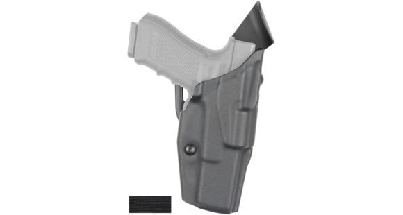 Image of Safariland 6390 ALS Mid-Ride Level I Retention Duty Holster, Right Hand, Black, 6390-148-261