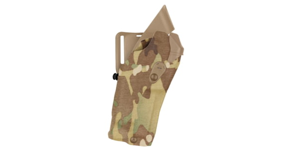 Image of Safariland 6390RDS ALS Mid-Ride Level-I Duty Holster, SIG Sauer P320c Rx w/ Compact Light, Multicam, 1334690