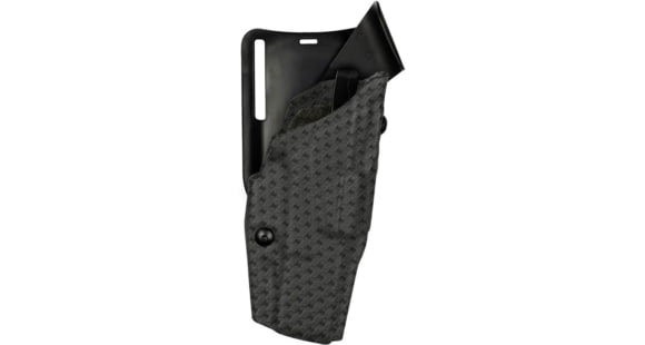 Image of Safariland 6395 ALS Low-Ride Level I Retention Glock Duty Holster, Glock 19, Streamlight TLR-1, Left, STX Basket Weave, Black, 1317128