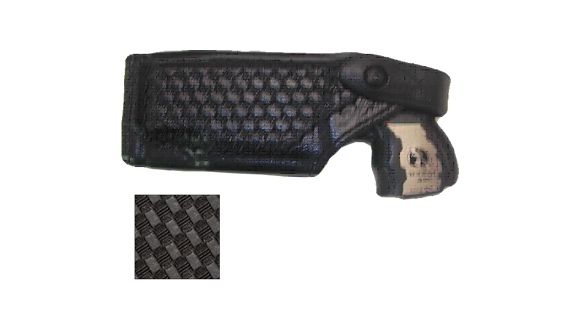 Image of Safariland 6520 SLS Level-II Retention, Clip On Holster, Taser, STX Black Basket Weave, Left Hand, 6520-63-482