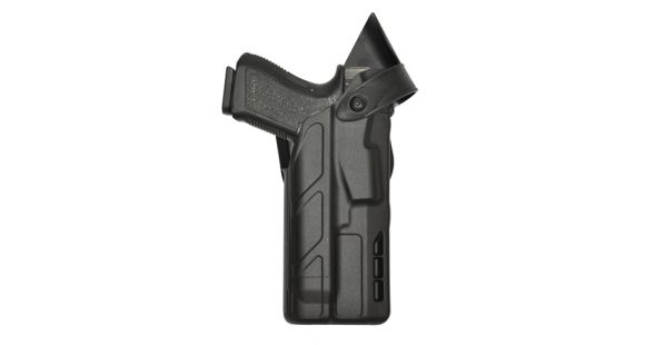 Image of Safariland 7287 SLS Concealment Belt Loop Holster, Smith &amp; Wesson M&amp;P 40, Right Hand, STX Plain, Black, 7287-819-411
