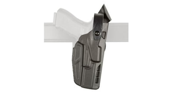 Image of Safariland 7360 7TS ALS/SLS Mid-Ride Level III Glock Duty Holster, Glock 1722 PLN BK RH, 7360-83-411