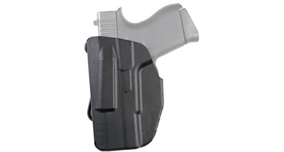 Image of Open Box, Dealer Demo, Safariland 7371 7TS ALS Concealment Paddle Holster, Smith &amp; Wesson M&amp;P 9 Shield/Smith &amp; Wesson M&amp;P 40 Shield, Left Hand, STX Plain, Black, 7371-179-412
