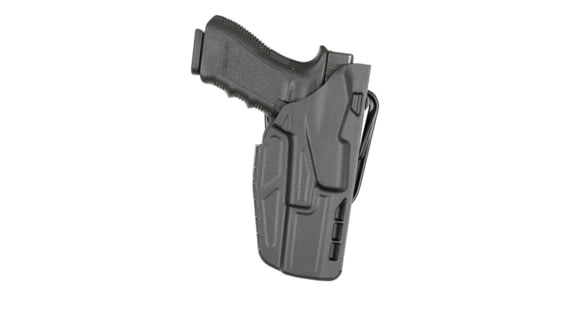 Image of Safariland 7377 7TS ALS Belt Slide Concealment Holster, Glock 17, 22 4in. Bbl., Plain Black, Left Hand, 7377-83F-412