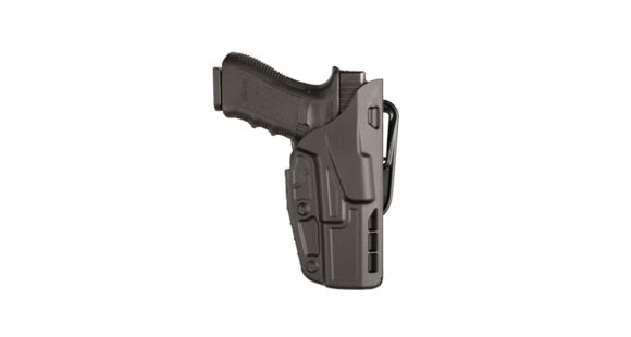 Image of Safariland 7377 ALS Open Top Concealment Belt Loop Pistol Holster, Smith &amp; Wesson M&amp;P 9L 5in, Right Hand, Plain, Black, 7377-819-411
