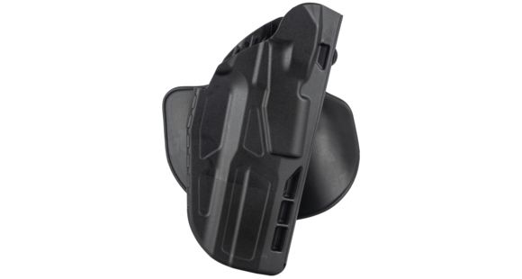Image of Safariland 7378 7TS ALS Concealment Paddle &amp; Belt Loop Combo Holster, Smith &amp; Wesson M&amp;P 40, Right Hand, STX Plain, Black, 7378-819-411