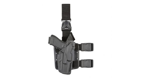 Image of Safariland 7385 7TS ALS OMV w/Quick Release Tactical Holster, H&amp;K P30L, Flat Dark Earth, Left Hand, 7385-395-552