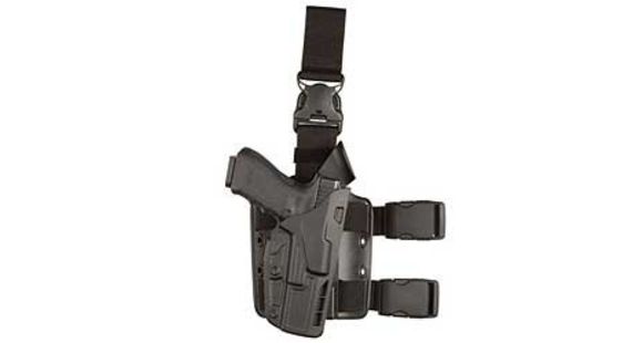 Image of Safariland 7385, 7TS ALS OMV Tactical Holster with Quick Release, Sig Sauer P320 Compact 9mm, .40, .45, Flat Dark Earth, Right Hand, 7384-750-552
