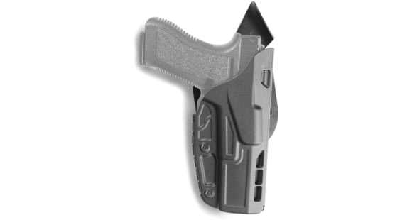 Image of Safariland 7390 7TS ALS Mid Ride Glock Duty Holster, Glock 1722 PLAIN BK RH, 7390-83-411