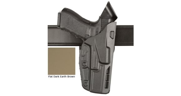 Image of Safariland 7390 7TS ALS Mid Ride Duty Holsters, Smith &amp; Wesson M&amp;P 9 4.25in/Smith &amp; Wesson M&amp;P 40 4.25in, Right Hand, STX, Flat Dark Earth, 7390-219-551