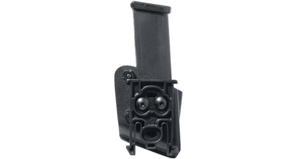 Image of Safariland Model 773 Open Top Competition Adjustable Magazine Pouch, Walther PDP, Right, ELS 34 Locking Fork, Basket Weave, Black, 773-850-481-MS34