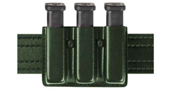 Image of Safariland 775 Slim Open-Top Triple Mag Pouch, Glock 20 10mm 4.6in., Glock 21 .45 Cal., STX Tactical OD 775-383-56