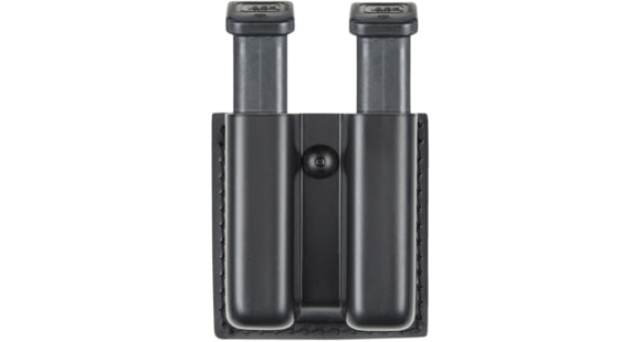 Image of Safariland Model 79 Slimline Open Top Double Magazine Pouches, Glock 20 10mm 4.6in/Glock 21 .45 Cal., Black, STX Tactical, MOLLE, 79-383-23-MSA