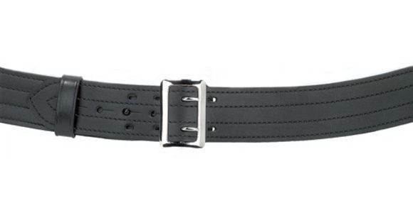 Image of Safariland Suede Lined Contour Belt w/ Buckle, 2.25in., Basket Black, Size - 54 in. 872-54-8