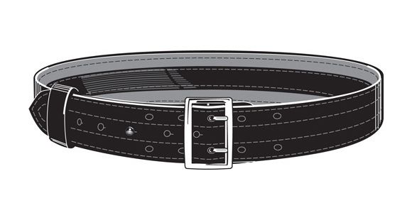 Image of Safariland 87V Suede Lined Belt, w/ Hook and Loop System 87V-XX-8 - Size - 52 in