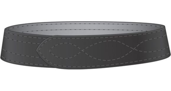 Image of Safariland 942P Buckless Duty Belt W/O Hook Lining, 2.25in., 58in. Waist, Plain Black 942P-58-2