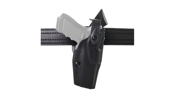 Image of Safariland 6360 ALS Level III Duty Holster, Left Hand, STX Hi-Gloss Black, Black, 6360-593-492