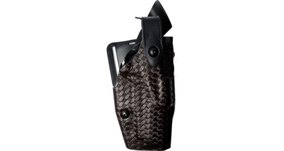Image of Safariland 6360 ALS/SLS Mid-Ride Level-III Retention, S&amp;W M&amp;P 9/40 X300, Basket Weave Brown, Right Hand, 6360-2192-071