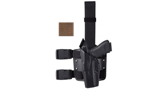 Image of Safariland 6384 ALS OMV Tactical Holster, Springfield Armory Operator X200, X300, Coyote Brown, Left Hand, 6384-560-762