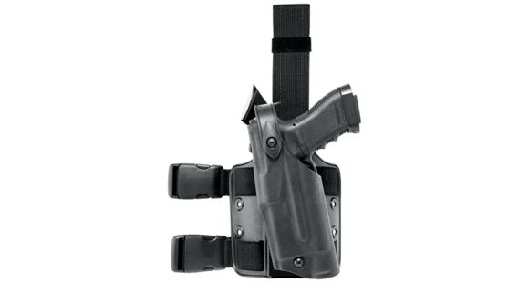 Image of Safariland 6304 ALS Tactical Holster, SIG Sauer P226R/SIG Sauer P220R/SIG Sauer P226R DAK/SIG Sauer P220R DAK, Left Hand, Tactical, Black, 6304-7742-132-MS8