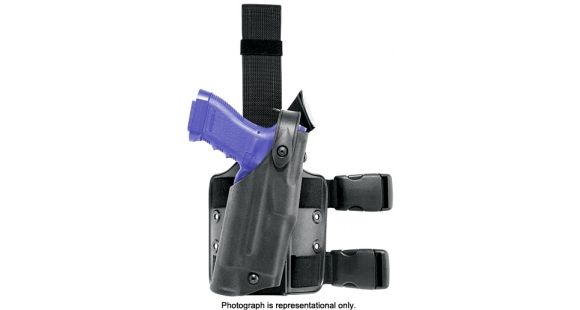 Image of Safariland 6304 ALS Tactical Holster, SIG Sauer P229R/SIG Sauer P229R DAK, Left Hand, Tactical, Black, 6304-7442-132-MS25