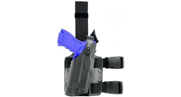 Image of Safariland 6304 ALS Tactical Holster, Smith &amp; Wesson M&amp;P 9/Smith &amp; Wesson M&amp;P 40, Right Hand, Tactical, Black, 6304-2192-131-MS19-MS27