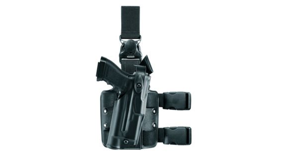 Image of Safariland 6305 ALS Tactical w/ Quick Release Leg Harness Holster, Right Hand, Foliage Green, 6305-73-541-SP10
