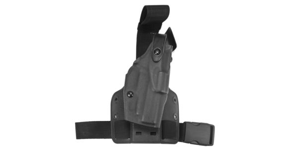 Image of Safariland 6305 ALS Tactical w/ Quick Release Leg Harness Holster, SIG Sauer P229R, Right Hand, Tactical, Black, 6305-744-131-SP10