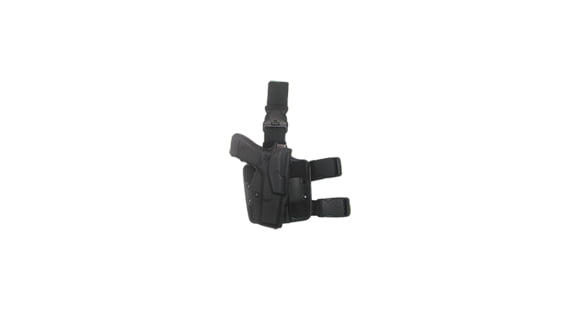 Image of Safariland 6355 ALS Tactical Thigh Holster, Beretta 92FS/Beretta 96D/Beretta 96G/Beretta 92G-SD/Beretta 96FS, Right Hand, Tactical, Black, 6355-73-131-MS15-MS18