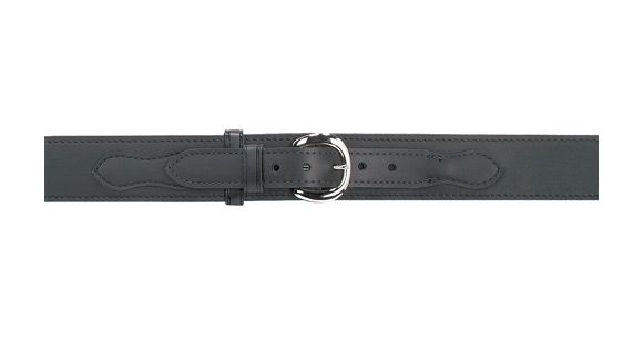 Image of Safariland Border Patrol Belt w/ Buckle, 2.25in. with Velcro, Plain Black, Size - 32 in. 146V-32-2B