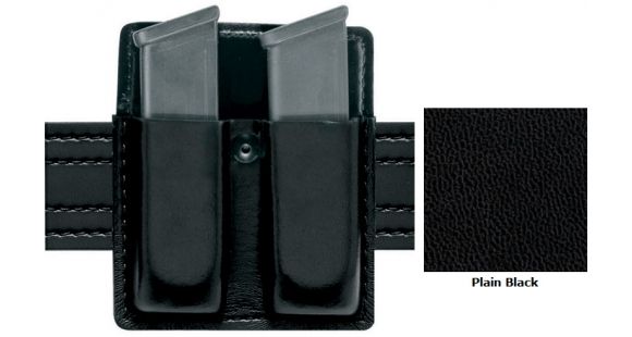 Image of Safariland Double Mag Pouch Open Top Plain Black Colt 1911 79-53-2