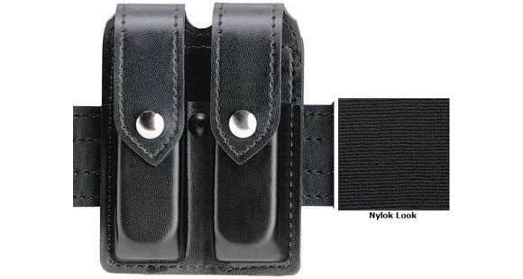 Image of Safariland Double Mag Pouch w/Flap Nylok For Glock 20 21 78-383-22PBL