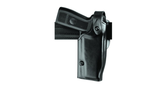 Image of Safariland 6280 SLS Level II Retention Mid-Ride Duty Holster, Left Hand, Plain, Black, 6280-97-412-45