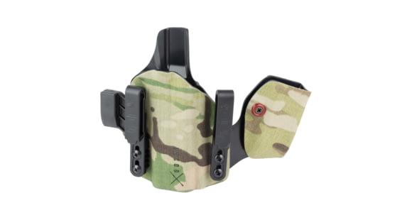 Image of Safariland INCOG-X, Joint Collaboration with Haley Strategic, Inside the Waistband Holster, Fits Glock 17/19, Integrated Magazine Caddy, Microfiber Suede Wrapped Boltaron Construction, Multicam, Right Hand, 1341346