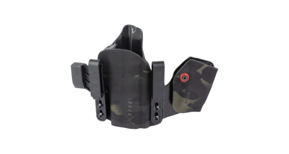 Image of USED, Safariland INCOG-X, Joint Collaboration with Haley Strategic, Inside the Waistband Holster, Fits SIG P365 X-Macro Fuse, Integrated Magazine Caddy, Microfiber Suede Wrapped Boltaron Construction, Multicam Black, Right Hand, 1341395
