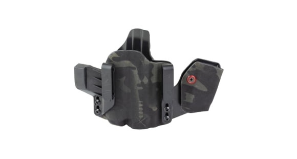 Image of USED, Safariland INCOG-X, Joint Collaboration with Haley Strategic, Inside the Waistband Holster, Fits SIG P365 X-Macro Fuse with Light, Integrated Magazine Caddy, Microfiber Suede Wrapped Boltaron Construction, Multicam Black, Right Hand, 1341389