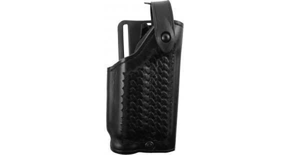Image of Safariland 6280 SLS Level II Retention Mid-Ride Duty Holster, SIG Sauer P229R, Right Hand, STX Basket Weave, Black, 6280-74421-81-S