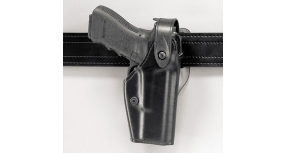 Image of Safariland 6280 Level II Retention Mid-Ride Holster, Right Hand, Black, 6280-7421-131-SH
