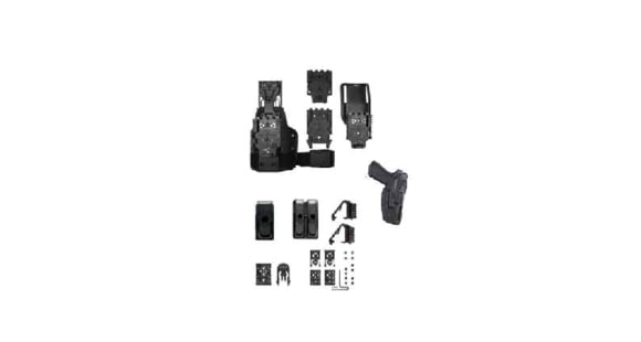 Image of Safariland M18 Safsev Holster Kit 2, Left Hand, Black, MHHAF-KIT2-750-412