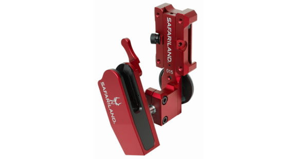 Image of Safariland Open Top Competition Holster, Left Hand, Red, 015-853-352