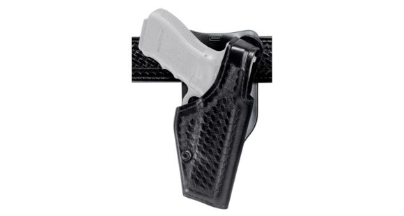Image of Safariland Model 2005 Low-Ride Level-I Duty Holster, Glock 17/22/31, Left Hand, Basket Weave Black, 2005-83-182