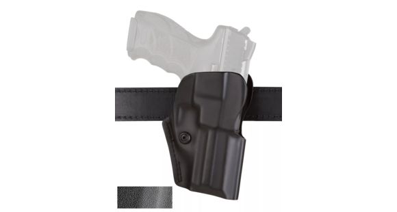 Image of Safariland Model 5199 Open-top Concealment Clip-on Holster With Detent, Black - 5199-492-131