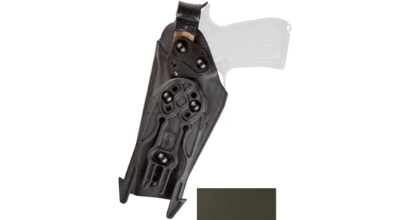 Image of Safariland Model 6004 SLS Drop-Leg Glock Holster, Glock 31/Glock 17/Glock 22, Left Hand, STX, OD Green, 6004-836-562-MS25