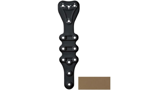 Image of Safariland Model 6004-UFA Universal Flex Adapter, Left Hand, FDE Brown, 6004UFA-SP6-552-MS22