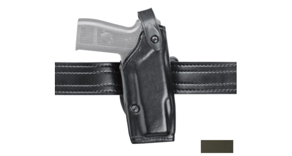 Image of Safariland SLS Off-Duty Belt Slide Holster, Glock 31/Glock 17/Glock 22, Right Hand, STX, Foliage Green, 6287-8321-541