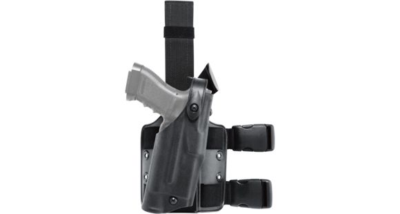 Image of Safariland 6304 ALS/SLS Tactical Holster, Sig SauerP229R E2 .40 cal, STX Tactical, Black, Right Hand, with Rails, 6304-447-131