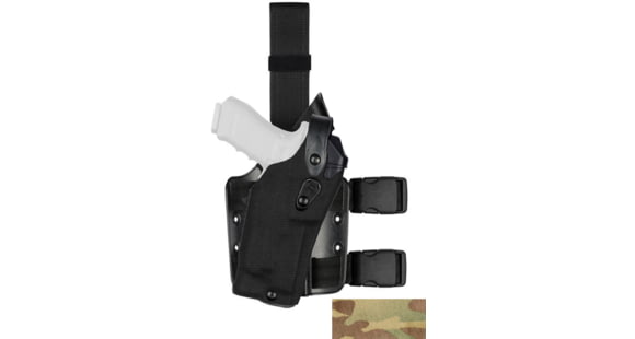Image of Safariland 6304RDS ALS/SLS Drop Leg Glock Holster, Cordura, Left, MultiCam, 6304RDS-832-702-SP10