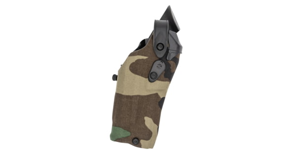 Image of Safariland Model 6304RDS ALS/SLS Tactical Drop Leg Holster, P320 Rx 9 w/ Light, Right, Camo, 1334155