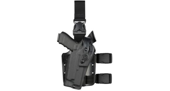 Image of Safariland Model 6305RDS ALS/SLS Drop Leg Holster, Sig Sauer, Left Hand, Black, 6305RDS-832-412