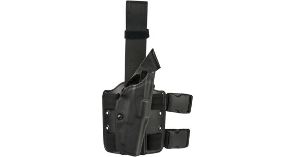 Image of Safariland Model 6354 ALS Drop-Leg Glock Holster, Glock 34/Glock 35, Right Hand, STX Tactical, Black, 6354-6832-131